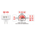 2-портовый адаптер AV2000 HomePlug AV2 Powerline Pass-Thru Gigabit Ethernet 2-портовый адаптер AV2000 HomePlug AV2 Powerline Pass-Thru Gigabit Ethernet