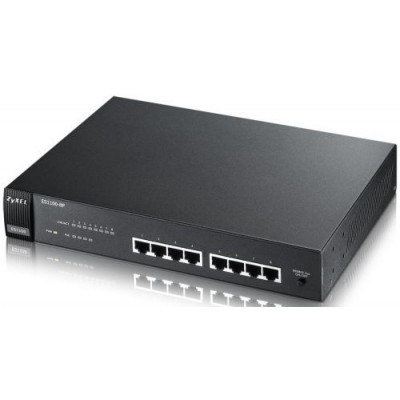 Коммутатор неуправляемый ZYXEL ES1100-8P-EU0102F ES1100-8P Коммутатор неуправляемый ZYXEL ES1100-8P-EU0102F ES1100-8P