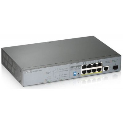 Коммутатор PoE ZYXEL GS1300-10HP GS1300-10HP-EU0101F Коммутатор PoE ZYXEL GS1300-10HP GS1300-10HP-EU0101F