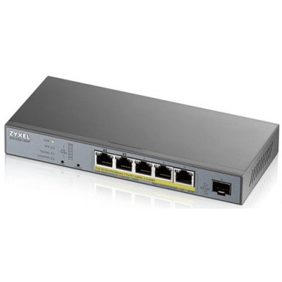 Коммутатор PoE ZYXEL GS1350-6HP GS1350-6HP-EU0101F Коммутатор PoE ZYXEL GS1350-6HP GS1350-6HP-EU0101F