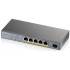 Коммутатор PoE ZYXEL GS1350-6HP GS1350-6HP-EU0101F Коммутатор PoE ZYXEL GS1350-6HP GS1350-6HP-EU0101F