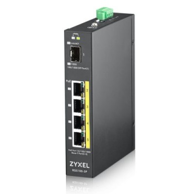 Коммутатор неуправляемый ZYXEL RGS100-5P-ZZ0101F RGS100-5P Коммутатор неуправляемый ZYXEL RGS100-5P-ZZ0101F RGS100-5P