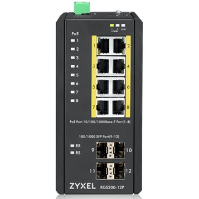 Коммутатор управляемый ZYXEL RGS200-12P-ZZ0101F RGS200-12P Коммутатор управляемый ZYXEL RGS200-12P-ZZ0101F RGS200-12P