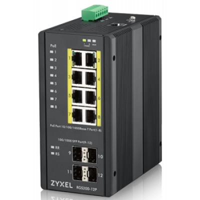 Коммутатор управляемый ZYXEL RGS200-12P-ZZ0101F RGS200-12P Коммутатор управляемый ZYXEL RGS200-12P-ZZ0101F RGS200-12P
